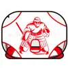 Portería de Fútbol Grande para Niños con Red de Fútbol con Forma Humana, Objetivo de Tiro Plegable Multifuncional Cuatro en Uno para Entrenamiento al Aire Libre