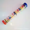 Instrumentos de Percussão Orff Auxiliares de Ensino Pai-Filho Educação Infantil Chocalho de Chuva 1234 Seções Tubo de Som de Chuva Música