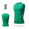 Chaleco de Compresión para Entrenamiento de Baloncesto para Hombres, Chaleco de Fitness Amazon, Chaleco de Compresión de Capa Base de Atletismo de Secado Rápido de Alta Elasticidad para Correr