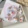 Lindo Gato de la Suerte de Dibujos Animados Llavero con Cascabel Divertido Colgante para Bolso Regalo para Pareja Mejor Amigo Accesorios