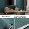 Papel pintado con patrón de lino autoadhesivo impermeable a prueba de humedad pegatinas de pared dormitorio cálido pared de fondo papel pintado para el hogar pegatinas feas transfronterizo