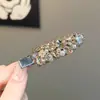 Pinza Pequeña Triangular Brillante de Diamantes Completos sin Costuras Estilo Coreano para Mujer, Pinza Lateral con Acabado de Alta Gama, Pasador Exquisito, Accesorio para Flequillo