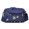 Bolso Bandolera de Tela Oxford para Madres de Mediana Edad y Mayores, Gran Capacidad, Bolso Ligero de Lona Floral para Compras, Bolso de Mujer para Puestos del Mercado