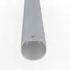 Cubierta de Tira de LED Ignífuga Recortable Carcasa de Luz Lineal LED Tubo de Luz Extruido de Plástico Redondo Carcasa de Cubierta de Luz Lineal