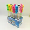 Pronta Entrega Desenho Animado Anime Crianças Varinha de Bolhas Líquido para Reposição Brinquedo de Barra Portátil