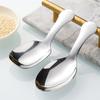 Cuchara de Acero Inoxidable 304 de Mango Corto Cuchara Creativa para Granos de Café Mini Pala para Té de Cabeza Cuadrada Cuchara para Té Cuchara Linda para Postre