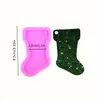 Chaveiro de Silicone com Cabeça de Rena de Natal, Molde de Gotejamento de Gel, Para Fazer DIY de Bolo de Chocolate para Assar