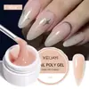 Pegamento para Extensión de Manicura de Cristal Pegamento de Fototerapia UV Uñas Rápidas Uñas Sin Papel Extensión Rápida Especial para Salón de Uñas