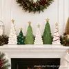 Juego de Adornos para Árbol de Navidad de Madera Decoraciones Festivas de Navidad para Escritorio Decoración Creativa para el Hogar Múltiples Estilos Disponibles