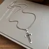 Colar Empilhável Simples Europeu e Americano Moda Versátil Corrente de Clavícula de Alto Nível Colar Tendência Nicho Personalizado para Mulheres