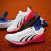 Clavos profesionales de atletismo para hombre para sprint, exámenes estudiantiles, competición; zapatillas con clavos para salto de longitud para mujer; zapatos especializados para atletismo para atletas