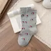 Calcetines de Gato de Moda para Mujer Otoño 2025 Nuevos Calcetines de Media Pantorrilla de Dibujos Animados Puño de Burbuja Sin Costuras Calcetines Flojos Calcetines Lindos