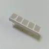 Suministro Directo de Fábrica Tubo Plano LED Pantalla de Luz Roja de 5 Segmentos Pantalla Digital Doble Fila 6 Pines Tubo Plano LED 40*10