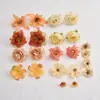 Flor Artificial Lirio Flor de la Suerte Set Kit de Materiales DIY Adorno para el Cabello Estilo Antiguo Paquete de Dolor Decoración Props de Fotografía Gu Mei