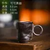 Taza de Café de Cerámica Taza Vintage Taza Dibujada Taza de Café Japonesa Hecha a Mano Taza para Pareja para Té de la Tarde Taza de Oficina