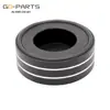 Pads Amortiguadores para Pies de Aluminio para Amplificadores de Computadora, Altavoces Hifi Audiófilos, Amplificadores de Tubos y Puntas para Reproductor de CD