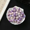 Pulseira de sementes de Bodhi polida à mão DIY, contas de oração budista, atacado