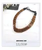 Diadema Trenzada de Dos Hilos Hecha a Mano de Comercio Exterior de Venta Caliente Peluca de Fibra de Alta Temperatura Diadema para Peluca