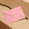 C6 En Stock Gama Alta Engrosados 180g Sobres de Colores Sobres de Papel de Color Estilo Europeo con Logo Personalizado para Uso Transfronterizo