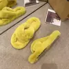 Moda Outono e Inverno Comércio Exterior Tendência Chinelos de Pelúcia para Casa, Sapatos Casuais Versáteis Estilo Dopamina Elegantes para Mulheres