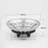 Cesta para fregadero de cocina transfronteriza filtro de tres garras apta para fregadero estilo antiguo piscina para lavar platos en casa tapón de agua anti-atascos