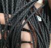 Corda de Couro Macio Coreano 4mm Corda Fosca Acessórios para Joias DIY Acessórios para Roupas Corda Corda de Couro Trançada PU