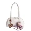 Bolsa de Ombro Versátil da Moda para Mulheres, Nova Bolsa de Ombro Primavera/Verão 2026, Bolsa Boston de Grande Capacidade para o Dia a Dia