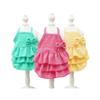 Vestido de princesa para perro, novedad de verano, fino, de peluche, Bixiong, ropa para perro pequeño, suministros, vestido de caramelo, ropa para gato