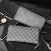 Atacado spot carteira masculina longa leve para negócios carteira para jovens grande capacidade porta-moedas multi-cartões bolsa para celular