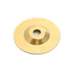 Disco de Desbaste Diamantado em Forma de Tigela Soldado, Disco de Corte para Mármore, Disco de Chanfragem e Polimento, Disco de Desbaste Diamantado Galvanizado em Forma de Tigela para Jade