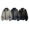 Venta Directa de Fábrica2026 Chaqueta para Hombre Estilo Old Money Nuevo, Chaqueta Casual Gruesa Cepillada de Alta Calidad para Primavera y Otoño