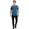 Camiseta sin costuras efecto hielo 2025 para hombre, verano, elástica, manga corta, secado rápido, transpirable, deportiva, casual, camiseta de secado rápido, alta elasticidad