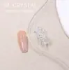 Zm Zircônia Nova Base Transparente Super Brilhante 1.5X3 Marquise Nail Art Pedras Strass com Fundo Pontiagudo Mini Gelo-Transparente Decorações Coloridas