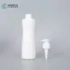 Botellas Recargables de Plástico Vacías de 250 ml y 350 ml para Champú y Loción Corporal, Serie de Cuidado