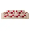 Comercio Exterior Venta Caliente Cojín de Sofá de Terciopelo Holandés 2026 Nuevo Patchwork Acolchado Tela para Funda de Sofá Antideslizante Otoño/Invierno