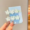 Explosiones versión coreana de lindo pasador de nube estrella femenina clip para flequillo lateral clip de pico de pato para niños pasador tocado venta al por mayor