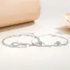 Pulsera de Pareja Rosa Espina un Diseño de Pareja Nicho Regalo Conmemorativo de Alto Valor para tu Novia