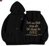 Suéter con forro polar para mujer, sudadera con capucha estampada con letras lisas y bolsillo tipo canguro, con cordón ajustable, muy vendido en el extranjero