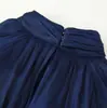 Ins atacado de roupas femininas estilo europeu e americano transfronteiriço camisa elegante com laço textura de cetim de seda 8741252 756