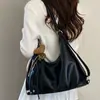Bolso de hombro para mujer, nuevo y elegante, de gran capacidad, para el día a día, bolso tote retro casual simple de primavera