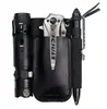 Amazon Outdoor Retro EDC Táctico Herramientas de Cuero Funda de Cuero Funda para Linterna Cuchillo Almacenamiento de Herramientas Bolsa de Cintura Otros