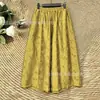 Tecido Jacquard Popular de Viscose e Linho Texturizado Retro de Luxo Leve para Primavera e Outono em Estoque para Roupas, Calças e Coletes