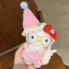 Moda Otoño e Invierno Nuevo Conjunto de Esquí Llavero de Felpa Hello Kitty Bolso Cálido Kt Colgante