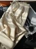 Calças Nuvens de Lã Tencel! Caimento Aconchegante e Amigo da Pele, Solto e Emagrecedor, Cintura Elástica, Calça Casual Reta de Perna Larga para Mulheres no Outono