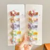 Pinzas para el Cabello de Bebé Completamente Cubiertas de Tela, Pinzas para el Cabello de Bebé que No Dañan el Cabello, Pinzas para el Flequillo de Niñas, Pinzas Laterales para Niños, Pasadores Lindos para Bebé