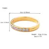 Anel Feminino de Aço Titânio Estilo Coreano Simples Ins Acessível Luxo Clássico Diamante Versátil Estiloso Elegante High-End Joia de Mão