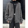 Cardigan de malha suéter primavera novo masculino casual masculino roupas soltas jaqueta retrô americana de alta qualidade para homens