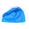 Cubrezapatos Azules Antideslizantes Personalizados al por Mayor para Fabricantes con Recubrimiento en la Suela Gruesos Desechables de Plástico Impermeables para Días Lluviosos