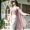 Roupa Longa de Proteção Solar Ajustada Fsy217 Novo Verão Anti-UV Leve e Respirável Roupa de Proteção Solar com Capuz para Uso Externo