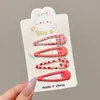 Pinzas para el pelo de cuero con forma de estrella y nube para niñas, Pinzas Bb dulces y geniales para flequillo y cabello lateral, Accesorios para el pelo para niñas